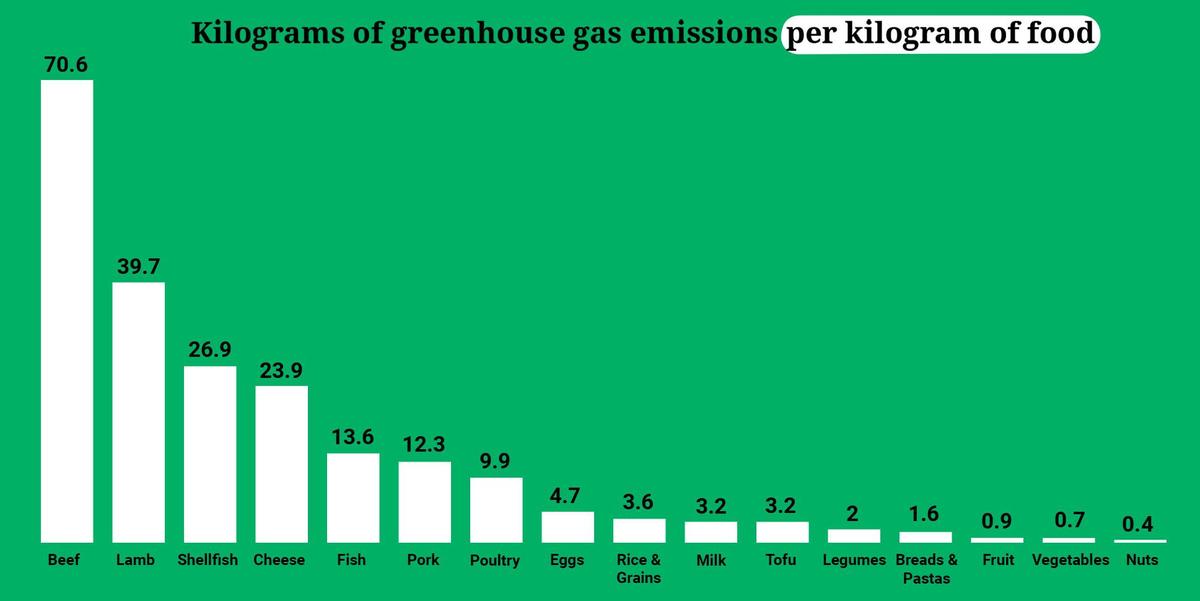 greenchart-per kg