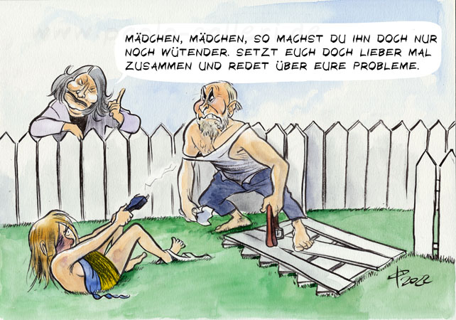 Alice Schwarzer Karikatur - Copy