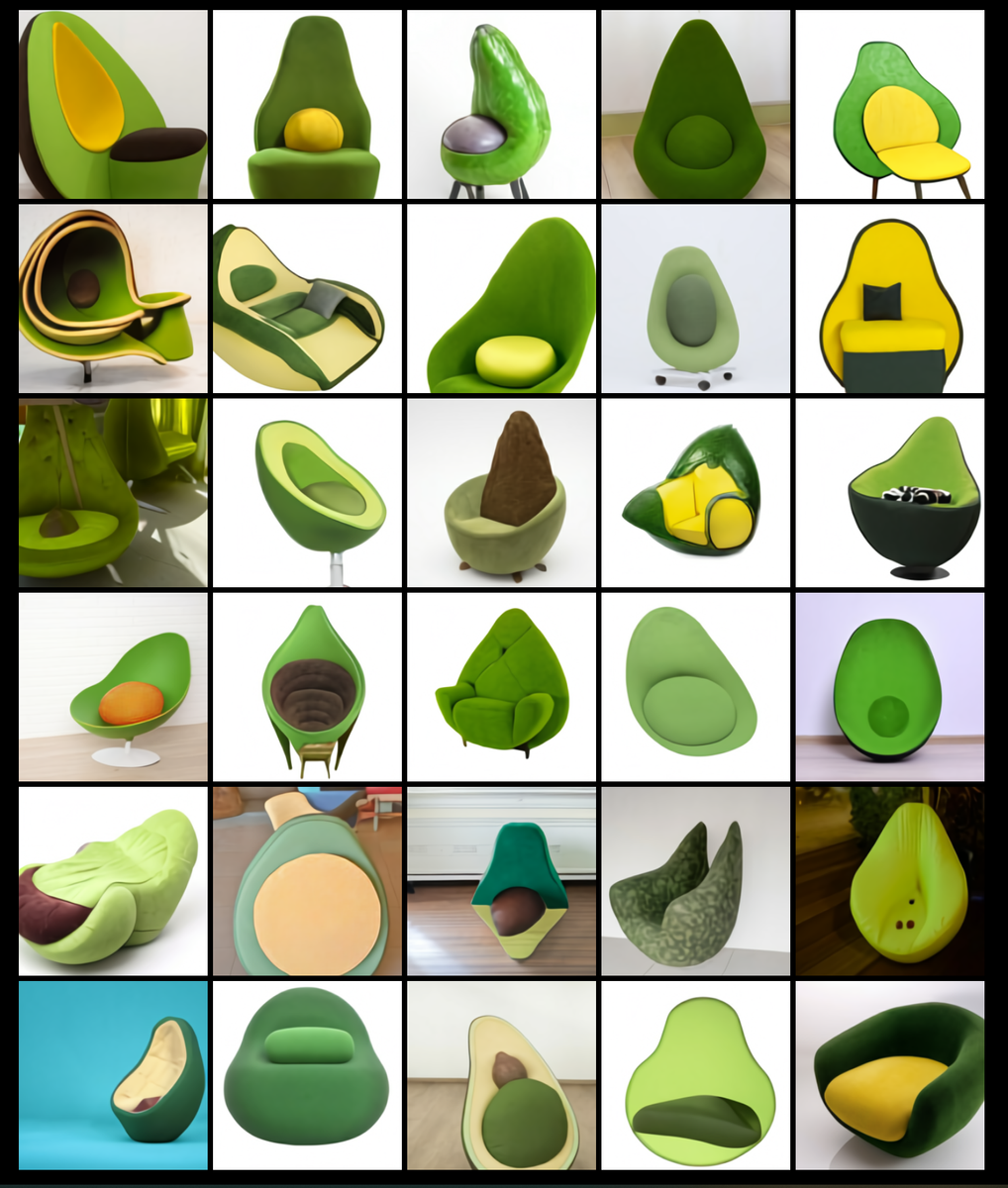 avocado chair