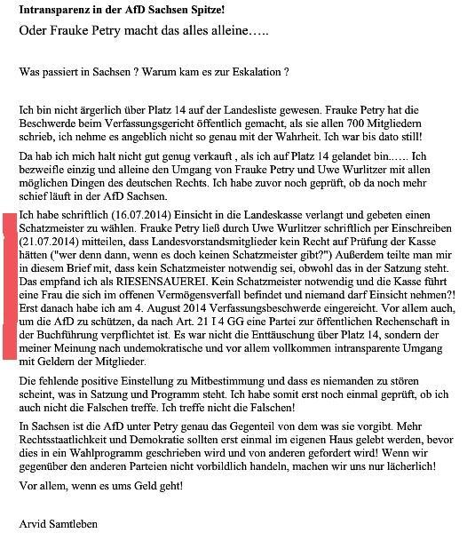 Samtleben Kassenpruefung