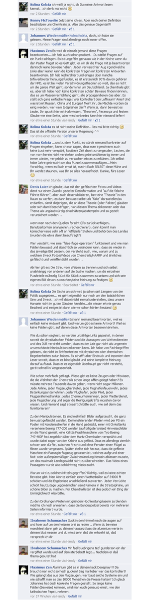 Aktiv gegen Chemtrails Deutschland-Germa