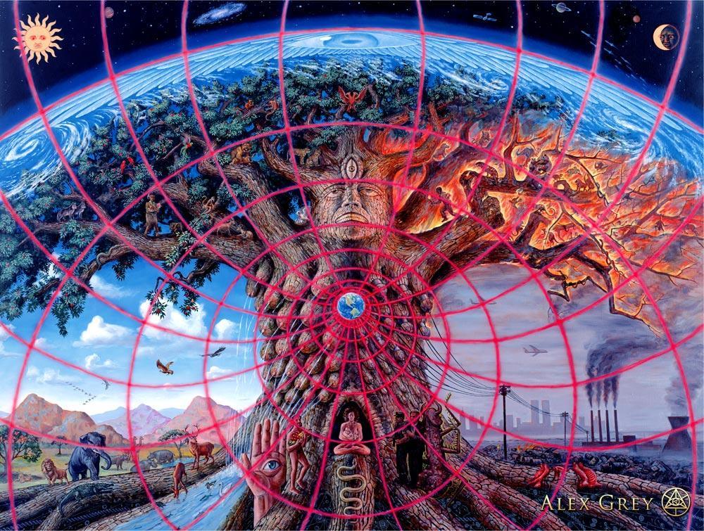 Alex Grey Gaia