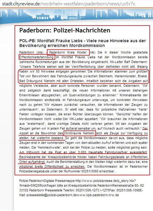 Paderborn Polizei Nachrichten 5000 Flyer