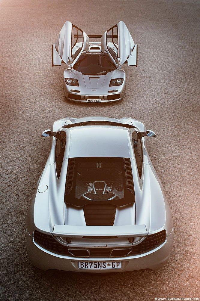 McLaren F1 vs MP4-12C