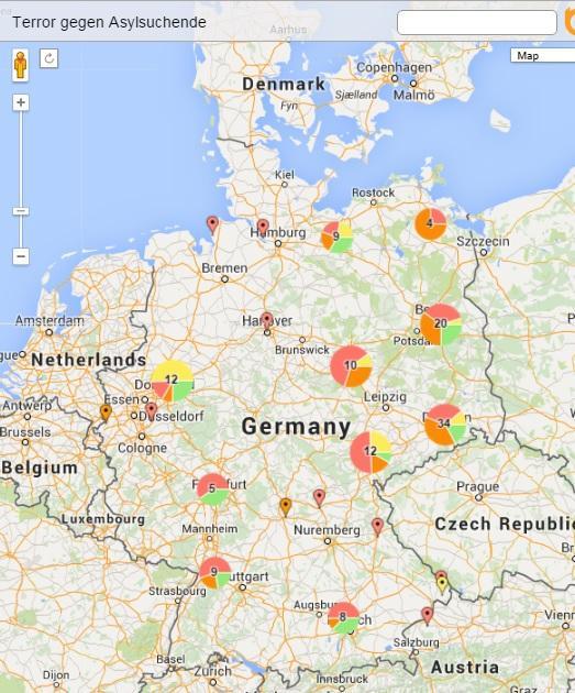 Terror gegen Asylsuchende