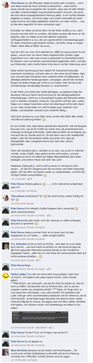 Aktiv gegen Chemtrails Deutschland-Germa