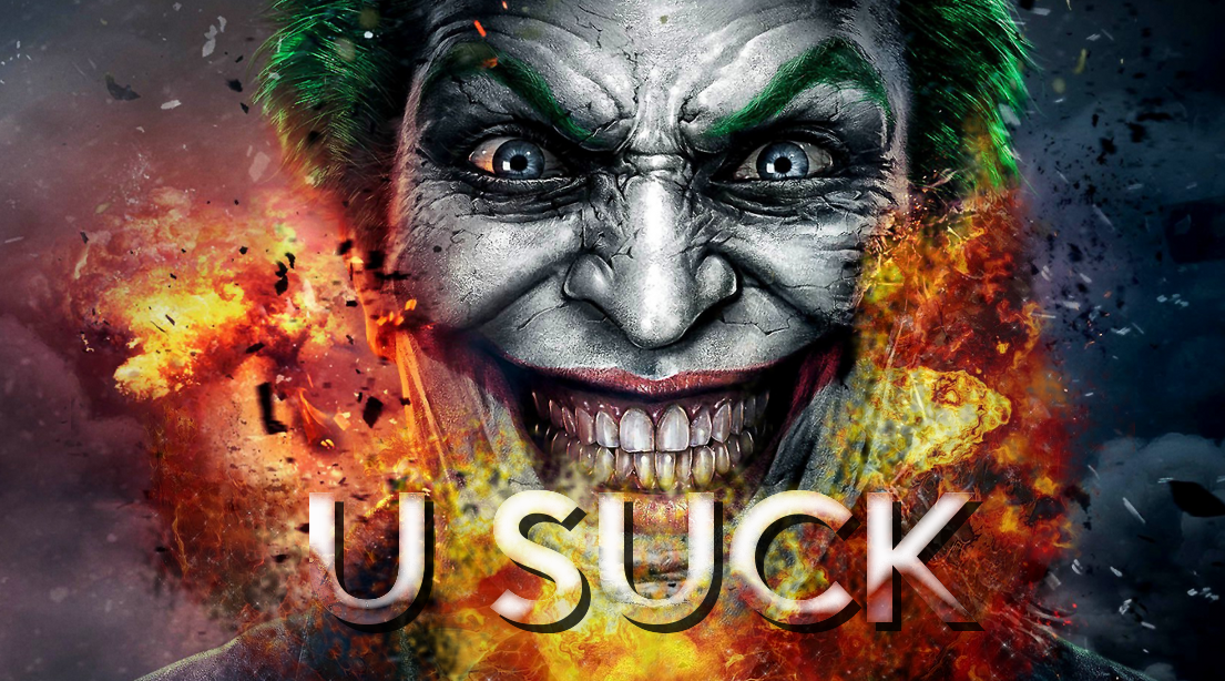 u suck