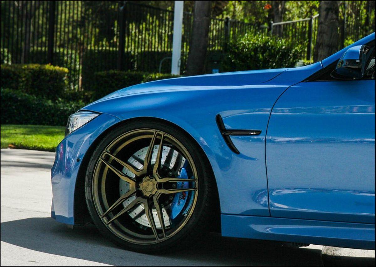 2014 BMW F82 M4 YMB  ADV1 MV1 CS5 wheels