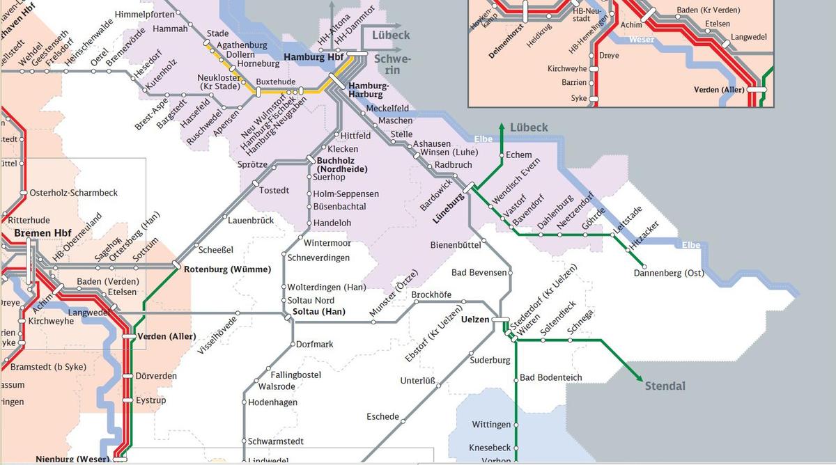 db streckennetz niedersachsen