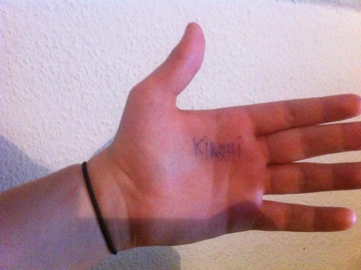 Meine Hand