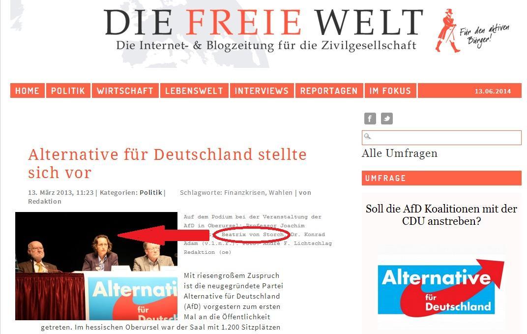 AfD Gruendung