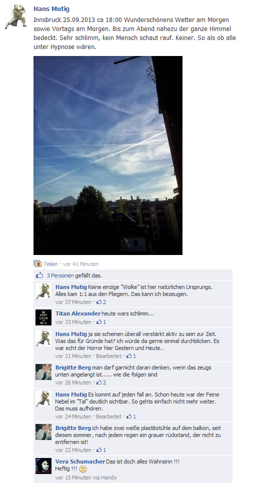 Aktiv gegen Chemtrails Deutschland-Germa