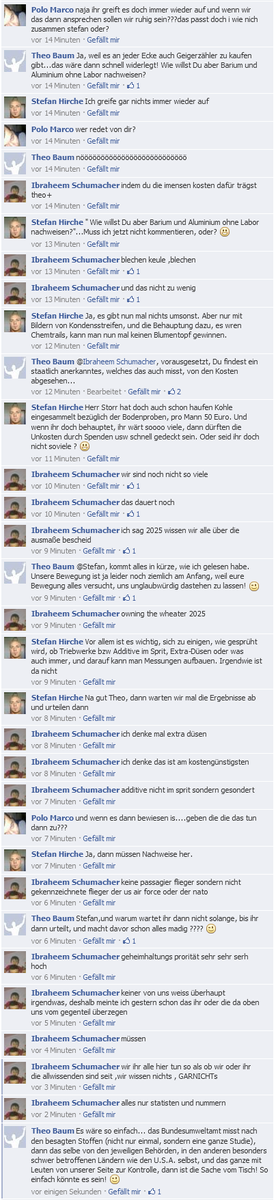 Aktiv gegen Chemtrails Deutschland-Germa