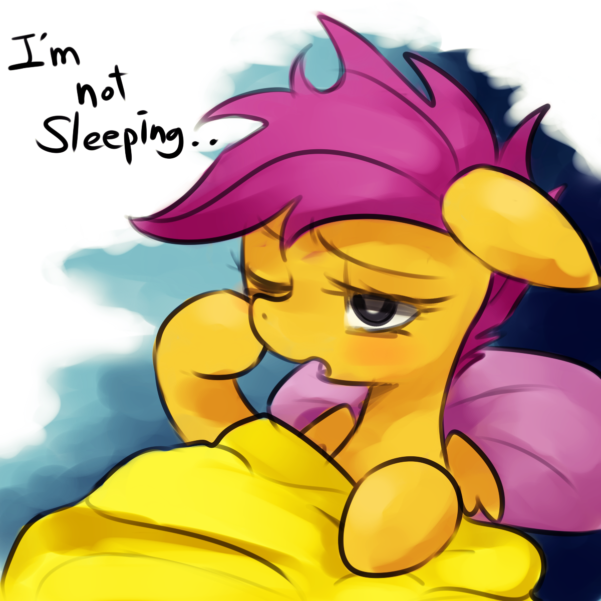 i m not sleeping   by marenlicious-d6xuh