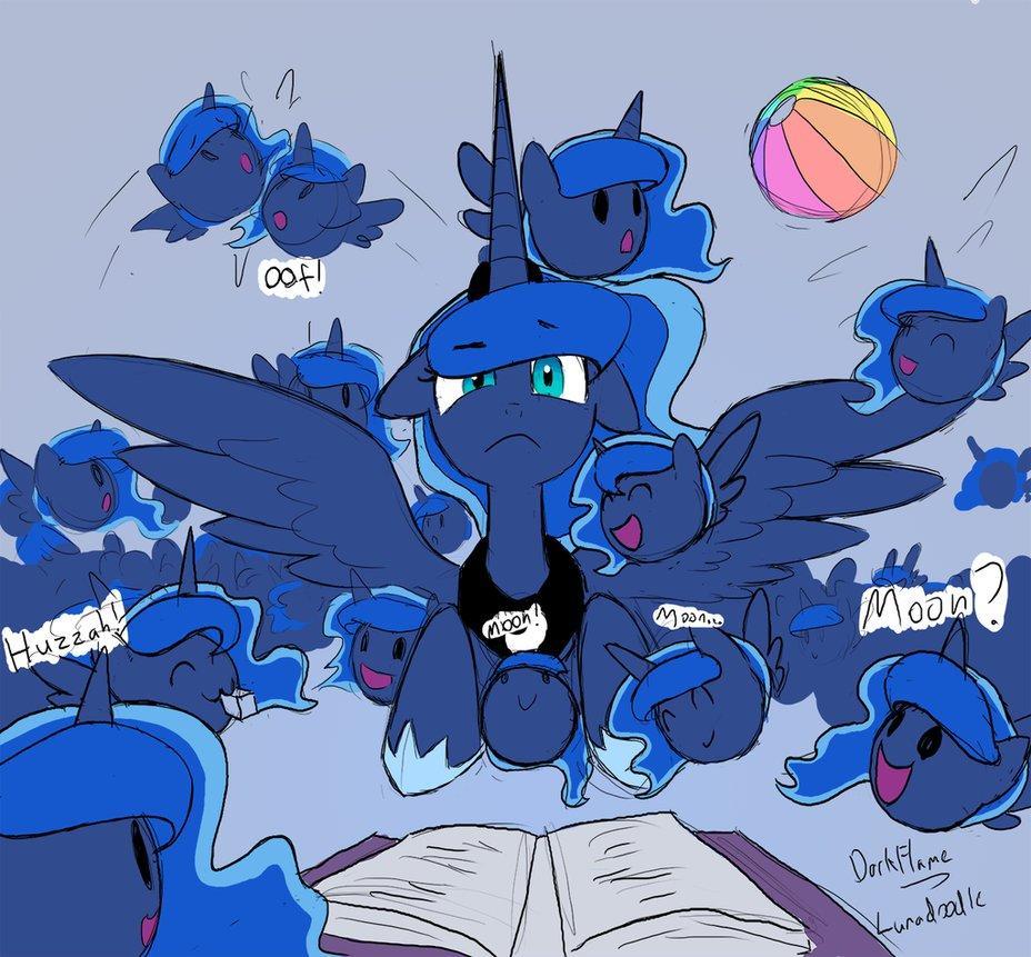 too many lunas  never  by darkflame75-d7