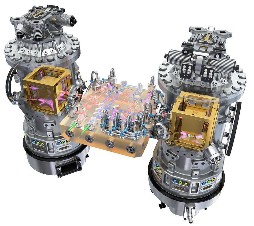 ESA LISA-Pathfinder LTP core assembly or