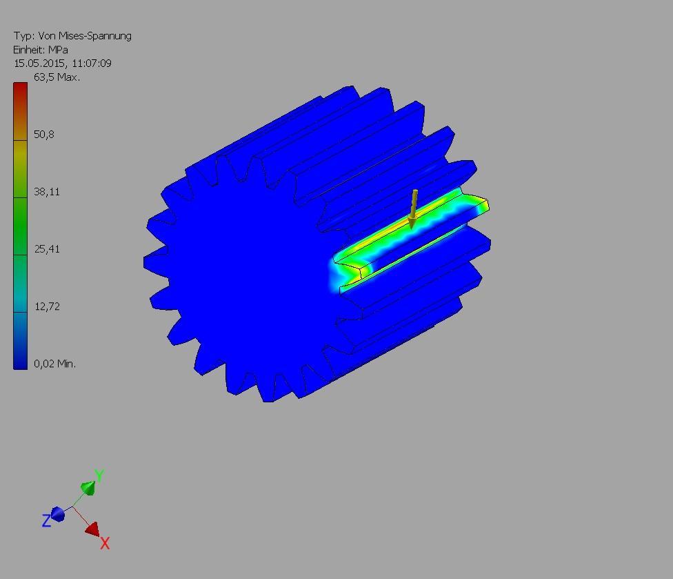 Stirnzahnrad 1 78Nm