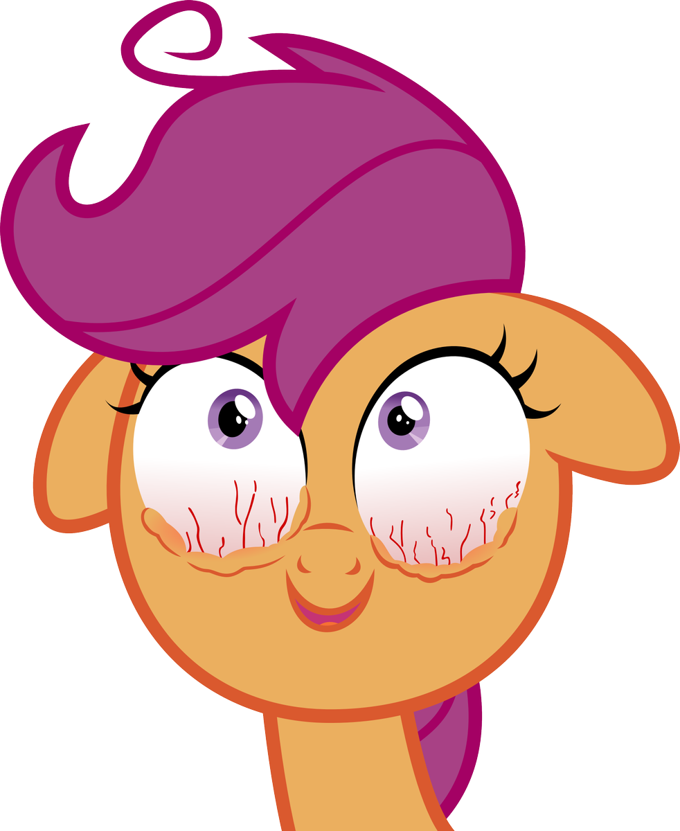 sleep deprived scootaloo vector by thori