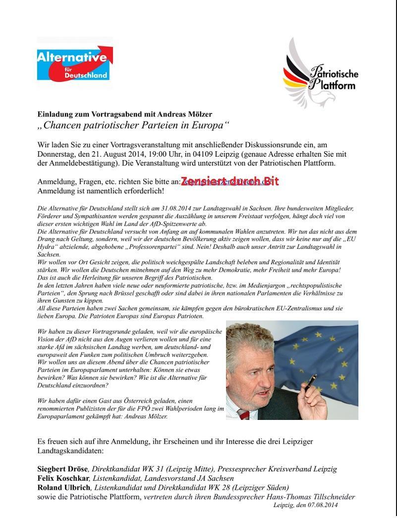 Moelzer Einladung