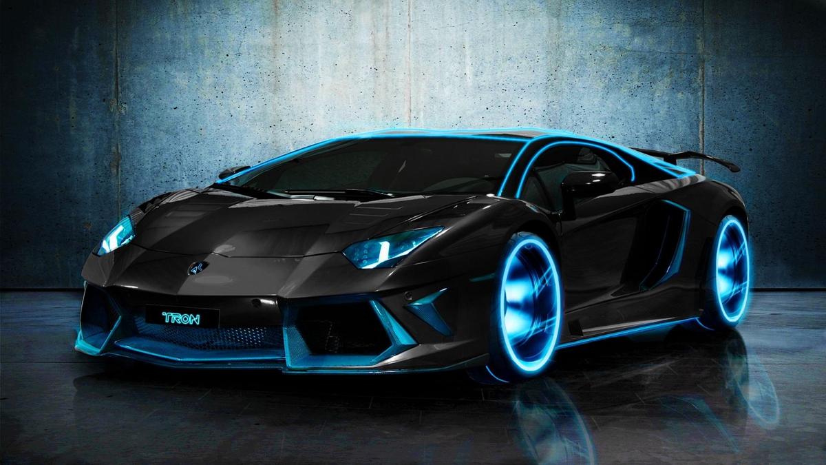 tron lamborghini aventador-HD1