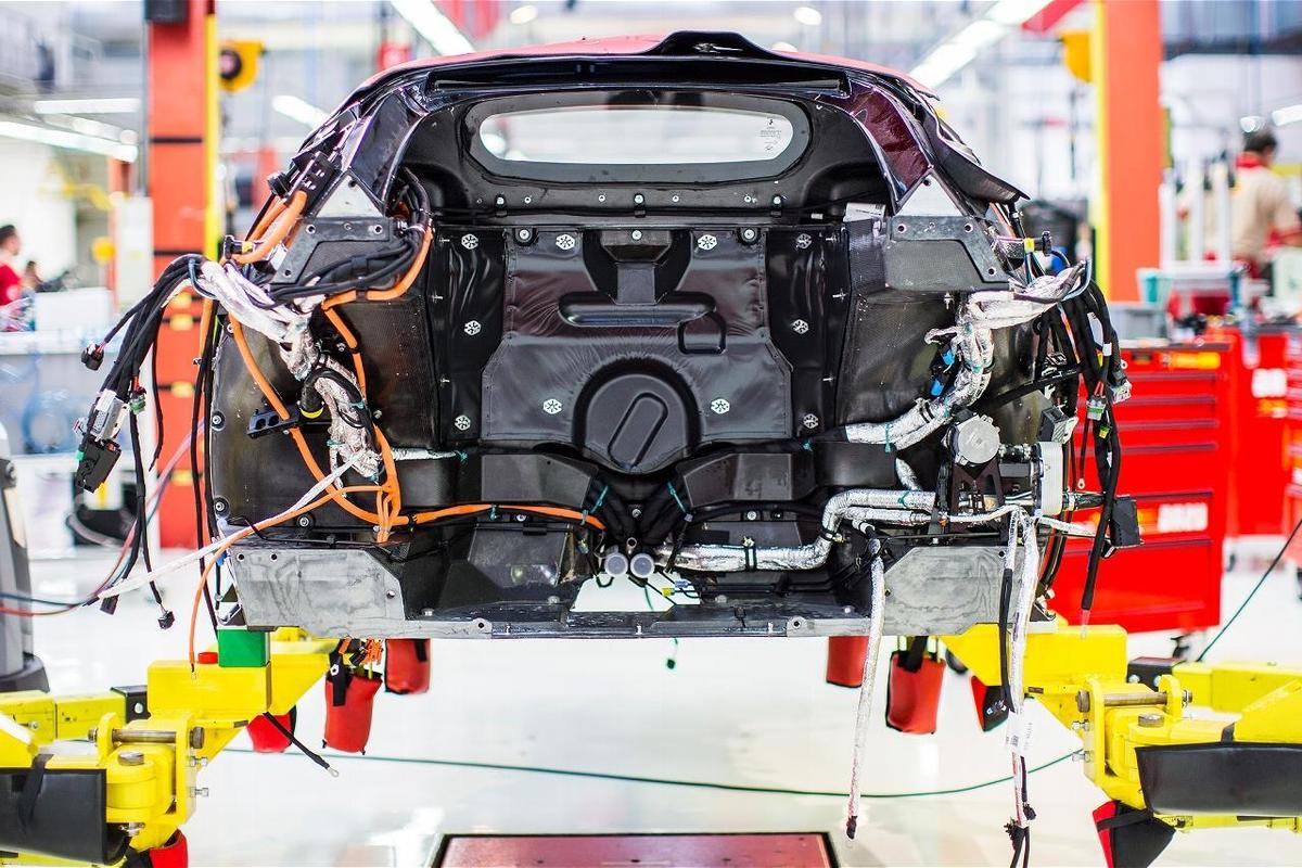 2014 Ferrari LaFerrari building process 