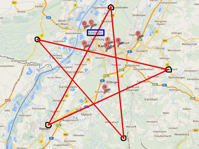 Pentagramm Karlsruhe