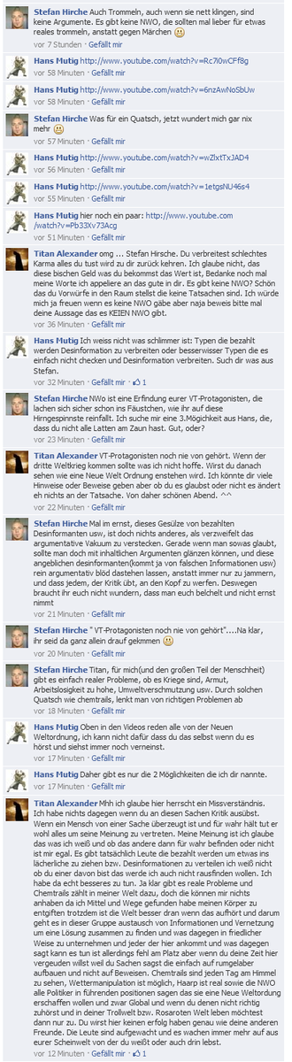 Aktiv gegen Chemtrails Deutschland-Germa