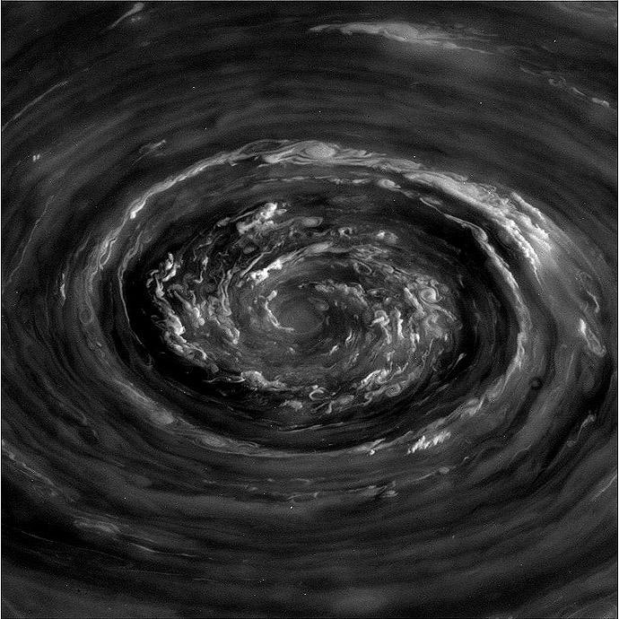Vortex of Saturn