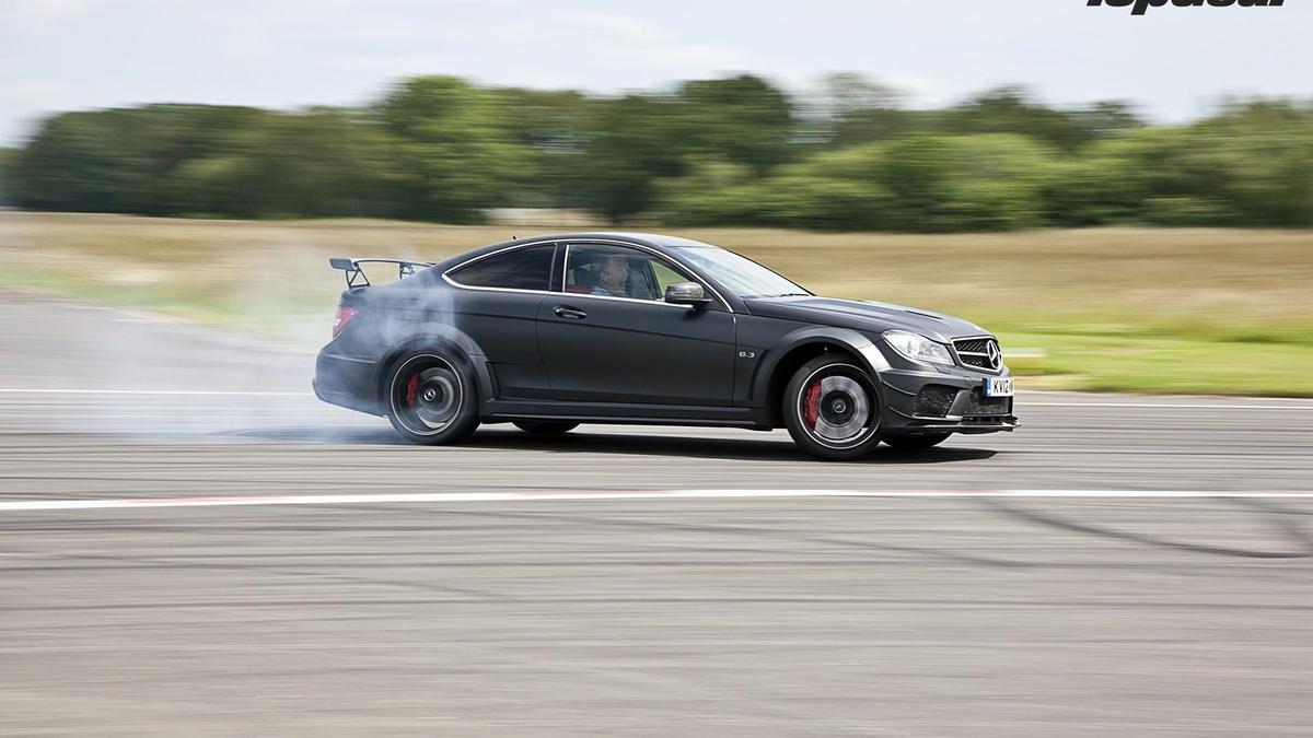 clarkson mercedes benz c63 black series 