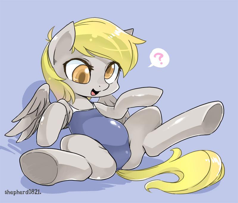 derpy in swimsuit by shepherd0821-d65cor