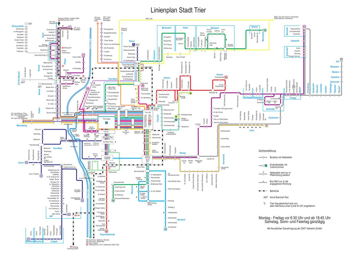 fahrplan liniennetzplan nacht wochenend 