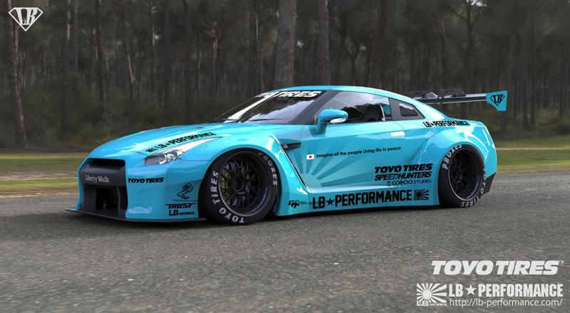 2013 Nissan GT-R 35 LB-WORKS R SEMA SHOW