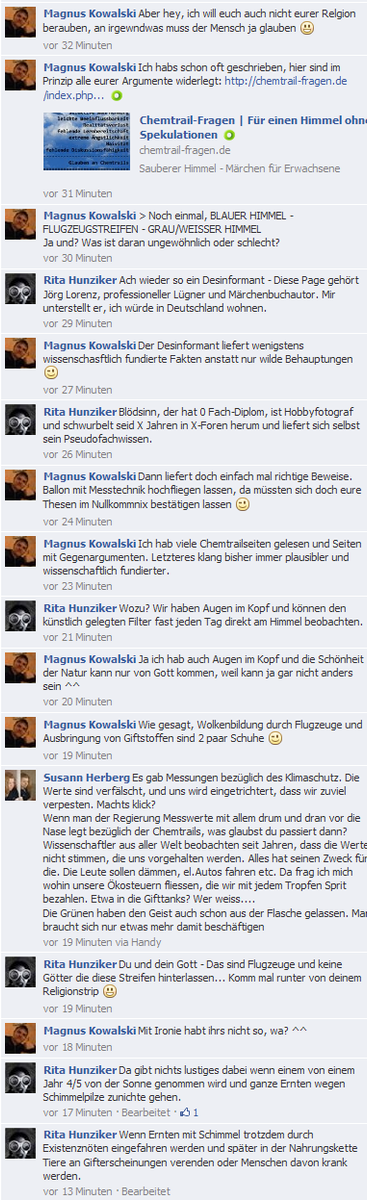 Aktiv gegen Chemtrails Deutschland-Germa