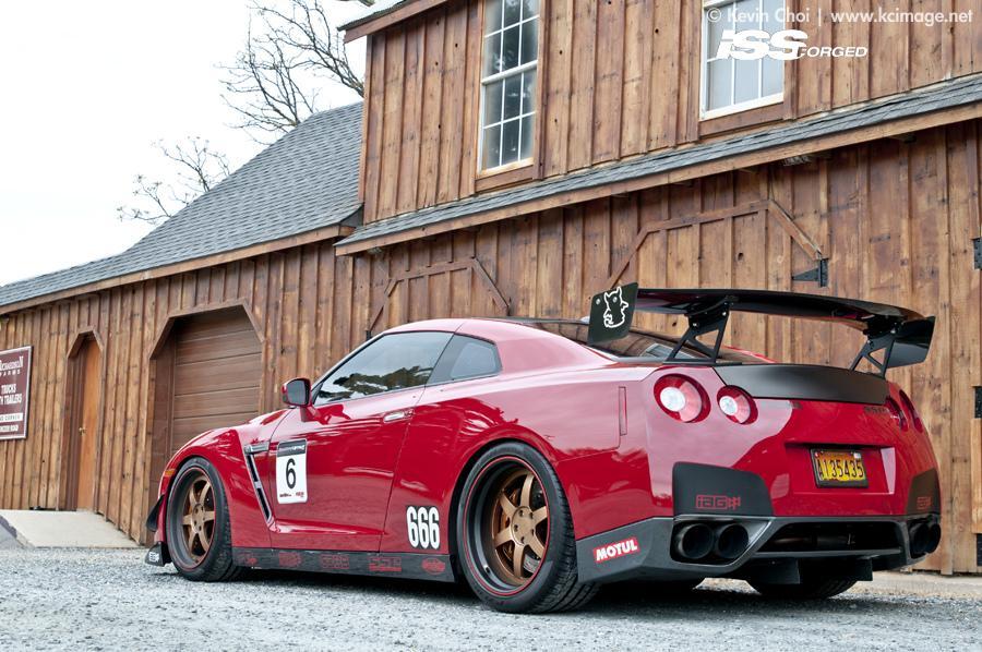 iss forged fs6 nissan gtr 05