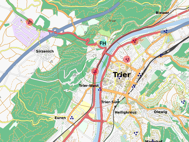 Funkzellen-Trier
