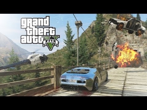 Youtube: GTA V - Mount Chiliad Police Chase