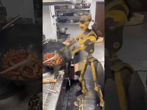 Youtube: Future chef 👨‍🍳 robot cooking | Ai future | #robot #cooking | #funny #shorts #ytshorts  #trending