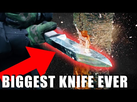 Youtube: Thickest Knife to ever exist!! A Blade for Giants and.. still good!?