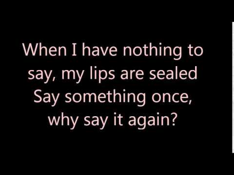 Youtube: Talking Heads Psycho Killer with Lyrics