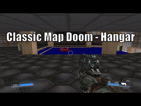 Youtube: Doom 2016 Campain Classic Map Doom  - Hangar Gameplay