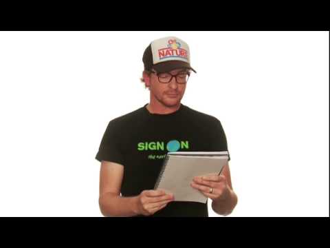 Youtube: Rhys Darby Global Warning Poem