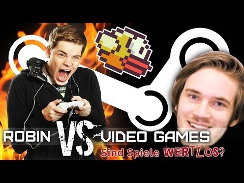 Youtube: Steam, Lets Plays & Flappy Bird - Sind Spiele nichts mehr wert?! - Robin vs. Videogames