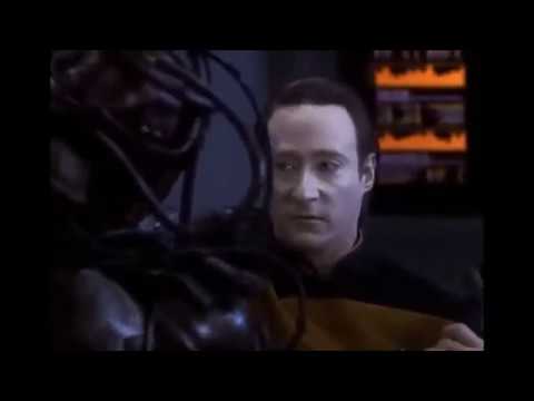 Youtube: Star Trek TNG: Data gets angry and kills Borg drone