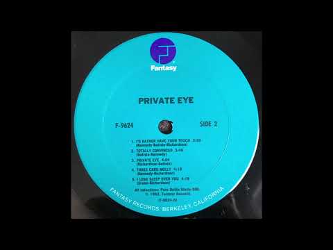 Youtube: PRIVATE EYE  - I lose sleep over you