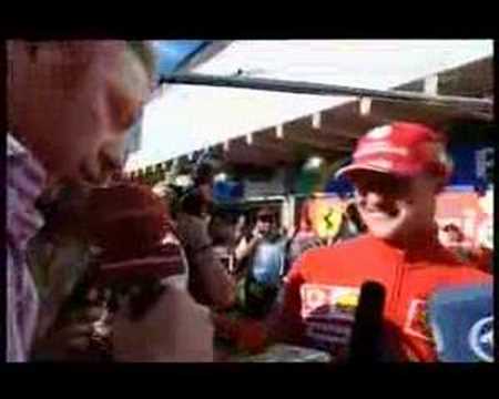Youtube: Schumacher trifft konfusen Becker