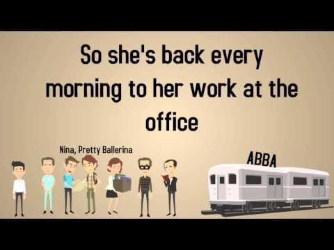 Youtube: ABBA - Nina, Pretty Ballerina - Lyrics