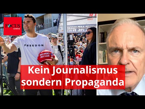 Youtube: Kirk ein Rassist und Hassredner? Das ist nicht Journalismus, sondern blanke Propaganda