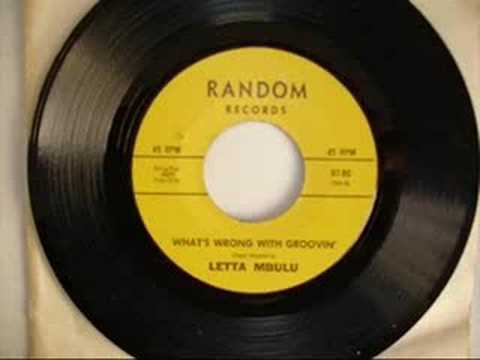 Youtube: Letta Mbulu - What's Wrong With Groovin'