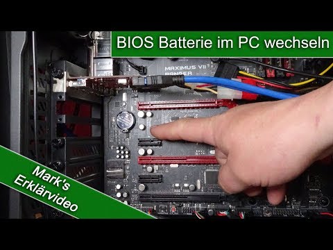 Youtube: BIOS vergisst ständig die Daten / BIOS Batterie im PC wechseln - so geht`s