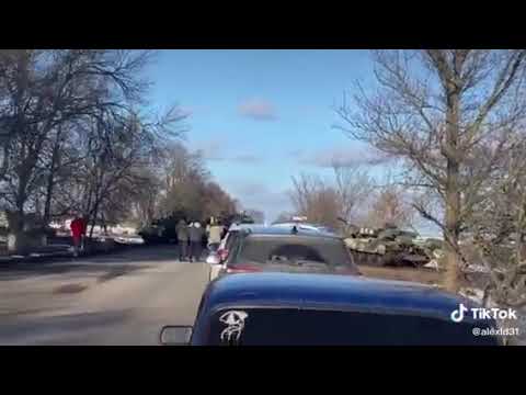 Youtube: T 80 tank company + moving through the fields reportedly filmed in Belgorod region